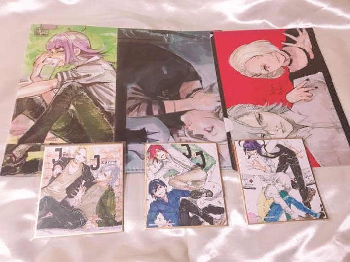 ジャックジャンヌ　色紙　石田スイ　特典 ジャックジャンヌ JACK JEANNE 石田スイ 色紙 購入特典 特典 原画